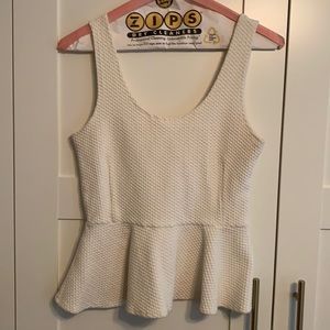 Ganni by Anthropologie Peplum Top